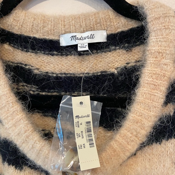 MADEWELL Animal Print Cardigan - NWT! - Picture 2 of 4